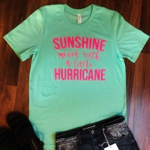 Sunshine and Hurricane tee